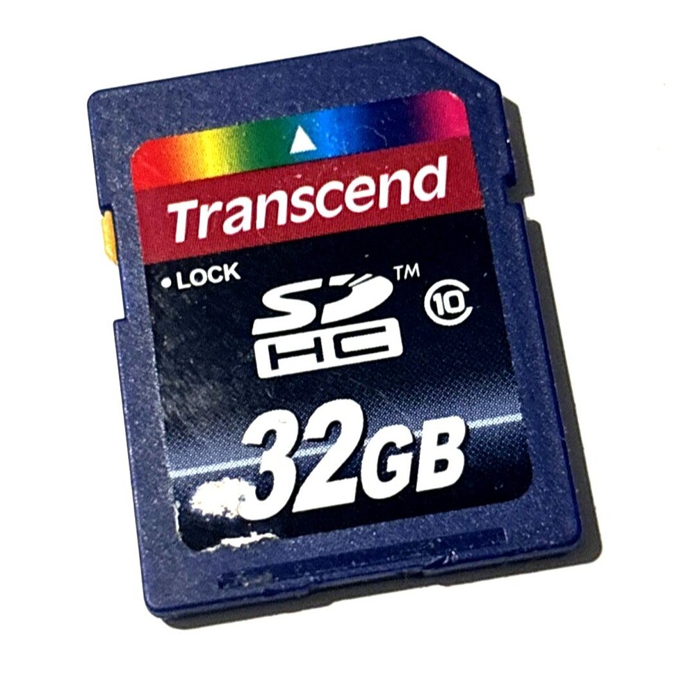 Transcend 32 GB SD SDHC Flash Memory Card